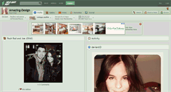 Desktop Screenshot of amazing-design.deviantart.com
