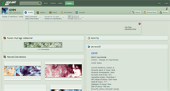 Desktop Screenshot of g999.deviantart.com