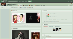 Desktop Screenshot of erik-x-christine.deviantart.com