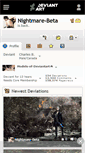 Mobile Screenshot of nightmare-beta.deviantart.com