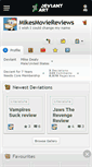 Mobile Screenshot of mikesmoviereviews.deviantart.com