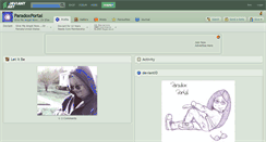 Desktop Screenshot of paradoxportal.deviantart.com