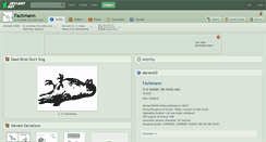 Desktop Screenshot of fachmann.deviantart.com