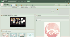 Desktop Screenshot of nekosign.deviantart.com