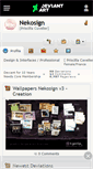 Mobile Screenshot of nekosign.deviantart.com