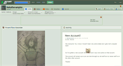Desktop Screenshot of nekothevampire.deviantart.com