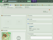 Tablet Screenshot of luvgams.deviantart.com