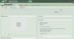 Desktop Screenshot of golden-gardens.deviantart.com