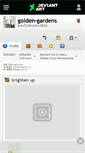 Mobile Screenshot of golden-gardens.deviantart.com