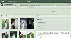 Desktop Screenshot of esmeracha-stock.deviantart.com