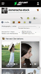 Mobile Screenshot of esmeracha-stock.deviantart.com