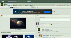 Desktop Screenshot of abikk.deviantart.com
