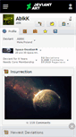 Mobile Screenshot of abikk.deviantart.com