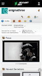 Mobile Screenshot of enigmathree.deviantart.com