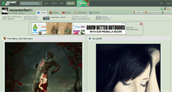 Desktop Screenshot of alexandravbach.deviantart.com