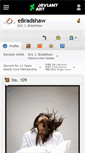 Mobile Screenshot of ebradshaw.deviantart.com