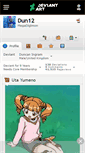 Mobile Screenshot of dun12.deviantart.com