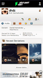 Mobile Screenshot of dhdz.deviantart.com