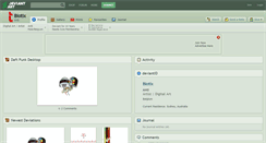 Desktop Screenshot of biotix.deviantart.com