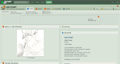 Desktop Screenshot of gm125487.deviantart.com