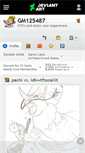 Mobile Screenshot of gm125487.deviantart.com