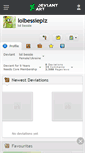 Mobile Screenshot of lolbessieplz.deviantart.com