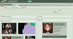 Desktop Screenshot of i-eat-hamsters.deviantart.com