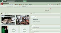 Desktop Screenshot of fatalmichael.deviantart.com