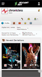 Mobile Screenshot of chronicless.deviantart.com