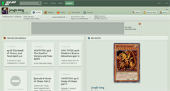Desktop Screenshot of jungle-king.deviantart.com