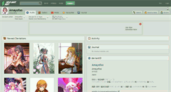 Desktop Screenshot of amayofoo.deviantart.com