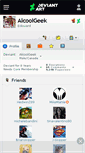Mobile Screenshot of alcoolgeek.deviantart.com