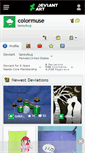 Mobile Screenshot of colormuse.deviantart.com