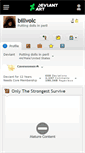 Mobile Screenshot of billvolc.deviantart.com