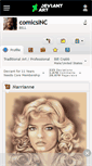 Mobile Screenshot of comicsinc.deviantart.com