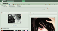 Desktop Screenshot of geegasm-x.deviantart.com