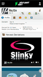 Mobile Screenshot of itsj2o.deviantart.com