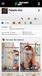 Mobile Screenshot of fatalis-vox.deviantart.com