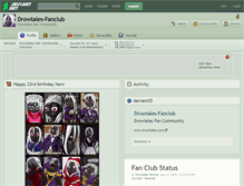 Tablet Screenshot of drowtales-fanclub.deviantart.com