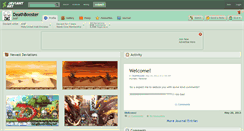Desktop Screenshot of deathbooster.deviantart.com