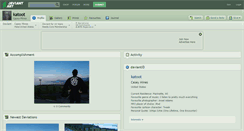 Desktop Screenshot of katoot.deviantart.com