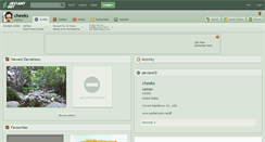 Desktop Screenshot of cheeks.deviantart.com