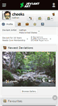 Mobile Screenshot of cheeks.deviantart.com