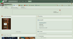 Desktop Screenshot of charisma1011.deviantart.com