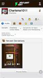 Mobile Screenshot of charisma1011.deviantart.com