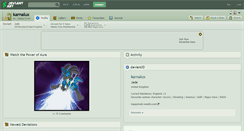 Desktop Screenshot of karnalux.deviantart.com