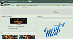 Desktop Screenshot of matheusxt.deviantart.com