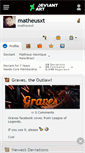 Mobile Screenshot of matheusxt.deviantart.com