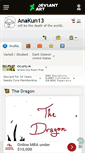 Mobile Screenshot of anakun13.deviantart.com