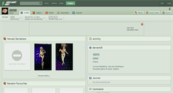 Desktop Screenshot of g0g0.deviantart.com